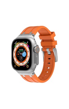 Watch 7 45mm Zore Krd-89 Silikon Kordon-gümüş