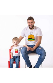 Best Friends Baba Oğul Kombini Tshirt Giyim (542943956) Best Friends Baba Oğul Kombini Tshirt Giyim (542943956)