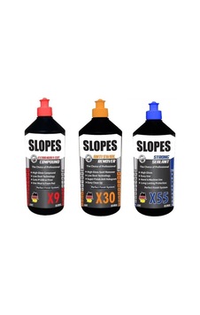Slopes X9 Extra Kalın X30 Hare ve X55 Boya Koruma Seti 1 LT Slopes X9 Extra Kalın X30 Hare ve X55 Boya Koruma Seti 1 LT