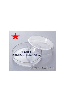 Cam Petri Kabı 100 X 20 Mm, Cam Petri Kabı 100mm
