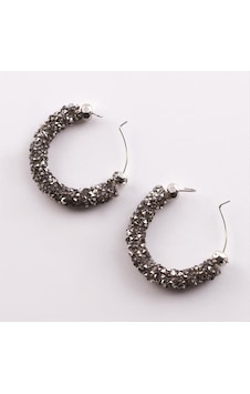 Swarovski - 526 - Fitil Küpe - Spt-gld - - Gri Swarovski - 526 - Fitil Küpe - Spt-gld - - Gri