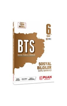 Puan Yayınları 6.Sınıf Sosyal Bilgiler Soru Bts Puan Yayınları 6.Sınıf Sosyal Bilgiler Soru Bts