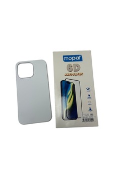 Apple Uyumlu iPhone 13 Pro Beyaz Silikon Kılıf Kırılmaz Beyaz
