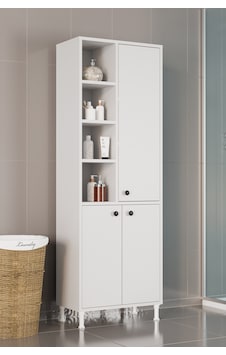 Evdemo Selen Çok Amaçlı Mutfak Banyo Dolabı Beyaz Evdemo Selen Çok Amaçlı Mutfak Banyo Dolabı Beyaz