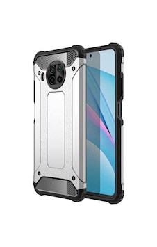 Noktaks - Redmi Note 9 Pro 5g Uyumlu - Kılıf Çift Katman Zırh Tank Crash Military Kapak - Gri Gri Noktaks - Redmi Note 9 Pro 5g Uyumlu - Kılıf Çift Katman Zırh Tank Crash Military Kapak - Gri Gri