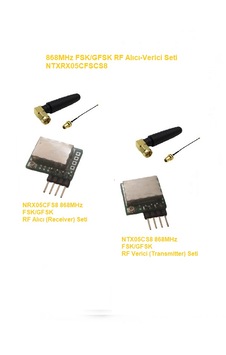 868mhz Fsk/gfsk Rf Alıcı Verici Seti Ntxrx05cfscs8-set 868mhz Fsk/gfsk Rf Alıcı Verici Seti Ntxrx05cfscs8-set