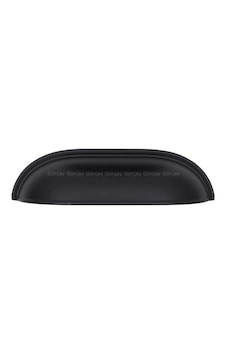 Gürçayhırdavat Gürçay Lüks Çanak Kulp Siyah 96Mm (2 Adet)
