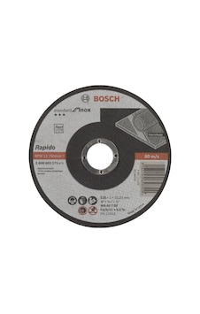 Bosch Standard For Inox Rapido 125x1.0 mm Kesici Disk