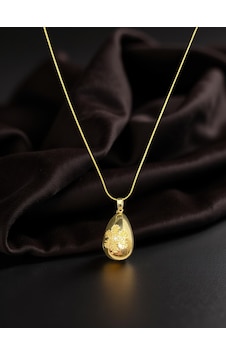 9046015152151 - Zarif Damla Tasarımlı Gold Renk 316l Çelik Kolye - Modern Ve Şık Kar Tanesi Tasarım Gold 9046015152151 - Zarif Damla Tasarımlı Gold Renk 316l Çelik Kolye - Modern Ve Şık Kar Tanesi Tasarım Gold