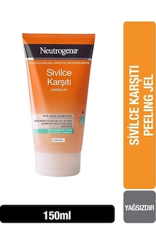 Neutrogena Sivilce Karşıtı Peeling Jel 150 ML Neutrogena Sivilce Karşıtı Peeling Jel 150 ML