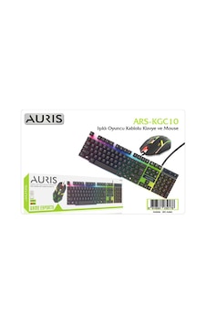 Aurıs Kgc10 Kablolu Işıklı Oyun Klavye Ve Mouse Seti