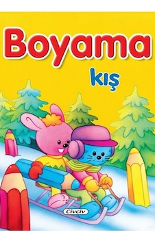 Boyama - Kış- Civciv Yayınları Boyama - Kış- Civciv Yayınları