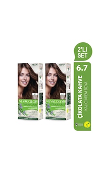 Neva Color Natural Color Saç Boyası 6.7 Çikolata Kahve 2'li Set Neva Color Natural Color Saç Boyası 6.7 Çikolata Kahve 2'li Set