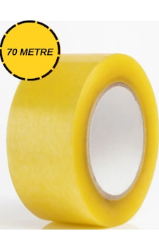 Koli Bandı 45 Mm X 70 Metre Şeffaf Güçlü Yapışkanlı Kopmayan Bant Diğer