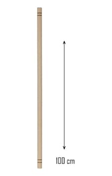 Ahşap 100 Cm Hamur Açma Şekillendirme Oklavası Royaleks-56041 Ahşap 100 Cm Hamur Açma Şekillendirme Oklavası Royaleks-56041