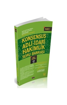 KONSENSUS Adli İdari Modül 2 İdare Hukuku Soru Bankası 2021 - Savaş Yayınevi KONSENSUS Adli İdari Modül 2 İdare Hukuku Soru Bankası 2021 - Savaş Yayınevi