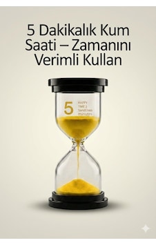 5 Dakikalık Kum Saati Zamanlayıcı Sarı Dekoratif Masa Saati 4 Renk Seçeneği Renkli 5 Dakikalık Kum Saati Zamanlayıcı Sarı Dekoratif Masa Saati 4 Renk Seçeneği Renkli