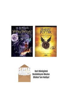 Harry Potter Ve Ölüm Yadigârları Lanetli Çocuk + Okuma Sticker'ları