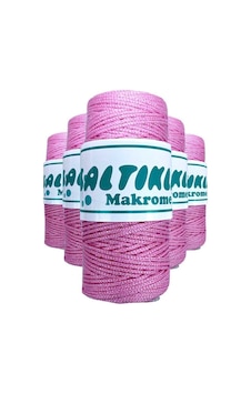 Northcity 5 Adet Polyester Simli Makrome İpi Ss-1545