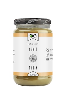 OG natural Yerli Taş Değirmen Tahin 600 G OG natural Yerli Taş Değirmen Tahin 600 G