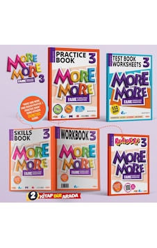Kurmay 3.sınıf More&more Practıce Book Seti 3 Kitap + Test Book Worksheets Kurmay 3.sınıf More&more Practıce Book Seti 3 Kitap + Test Book Worksheets