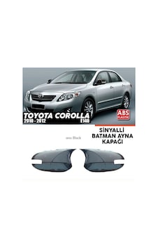 Toyota Corolla Yarasa Batman Ayna Kapağı 2010-2012 Arası Sinyalli Toyota Corolla Yarasa Batman Ayna Kapağı 2010-2012 Arası Sinyalli
