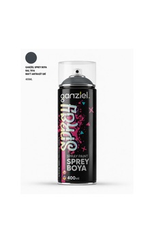 Ganziel Sprey Boya Ral 7016 Matt Antrasit Gri Sprey Boya - 400 Ml Ral 7016 Mat Antrasit Gri Ganziel Sprey Boya Ral 7016 Matt Antrasit Gri Sprey Boya - 400 Ml Ral 7016 Mat Antrasit Gri