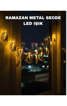 Dekoratif - 70 - Ramazan Ay Işığı Secde Eden - Csmo-tex - Adam Figürlü Metal