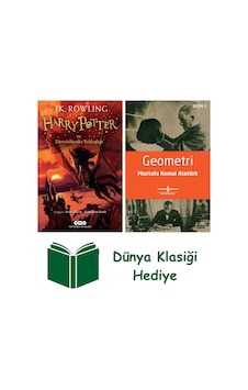 Harry Potter Ve Zümrüdüanka Yoldaşlığı + Geometri + Dünya Klasiği Hediye