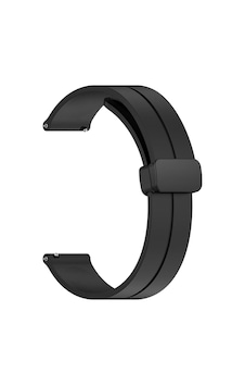 Forzacase Huawei Watch Gt 4 46mm İçin Manyetik Tokalı 22mm Silikon Kordon Kayış - Fc144 Siyah Forzacase Huawei Watch Gt 4 46mm İçin Manyetik Tokalı 22mm Silikon Kordon Kayış - Fc144 Siyah