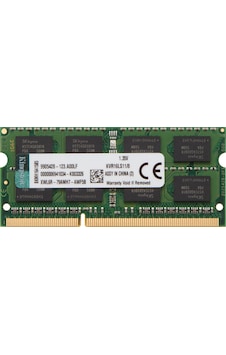 Kingston KVR16LS11/8 8 GB DDR3L 1600 MHz CL11 Notebook Ram Kingston KVR16LS11/8 8 GB DDR3L 1600 MHz CL11 Notebook Ram