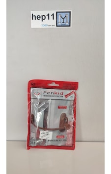 Pimapen Pencere Emniyet Kilidi Gri Halatlı Standart Pimapen Pencere Emniyet Kilidi Gri Halatlı Standart