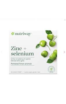 Amway Zinc + Selenium Takviye Edici Gıda 30 Şase Amway Zinc + Selenium Takviye Edici Gıda 30 Şase