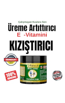 Feroxit Muhabbet Kuşu Sultan Kuşu Papağanlar İçin Premium Üreme Destek & Kızıştırıcı E Vitaminli Karışım 100 G 100 G Feroxit Muhabbet Kuşu Sultan Kuşu Papağanlar İçin Premium Üreme Destek & Kızıştırıcı E Vitaminli Karışım 100 G 100 G
