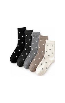 Waynap 10 Lu Paket Desenli Unisex Uzun Soket Çorap Model 5 Waynap 10 Lu Paket Desenli Unisex Uzun Soket Çorap Model 5