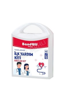5 Adet Banduff Sağlık İlk Yardım Kiti 45'li 5 Adet Banduff Sağlık İlk Yardım Kiti 45'li