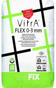 Vıtrafıx Flex 0-3 Mm Beyaz 5 Kg F24303005 Vıtrafıx Flex 0-3 Mm Beyaz 5 Kg F24303005