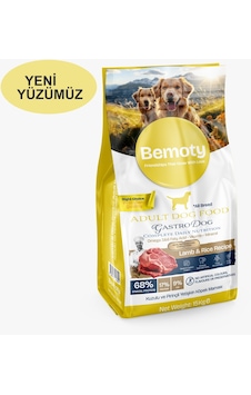 Bemoty Kuzu Etli ve Pirinçli Yetişkin Köpek Maması 15 KG