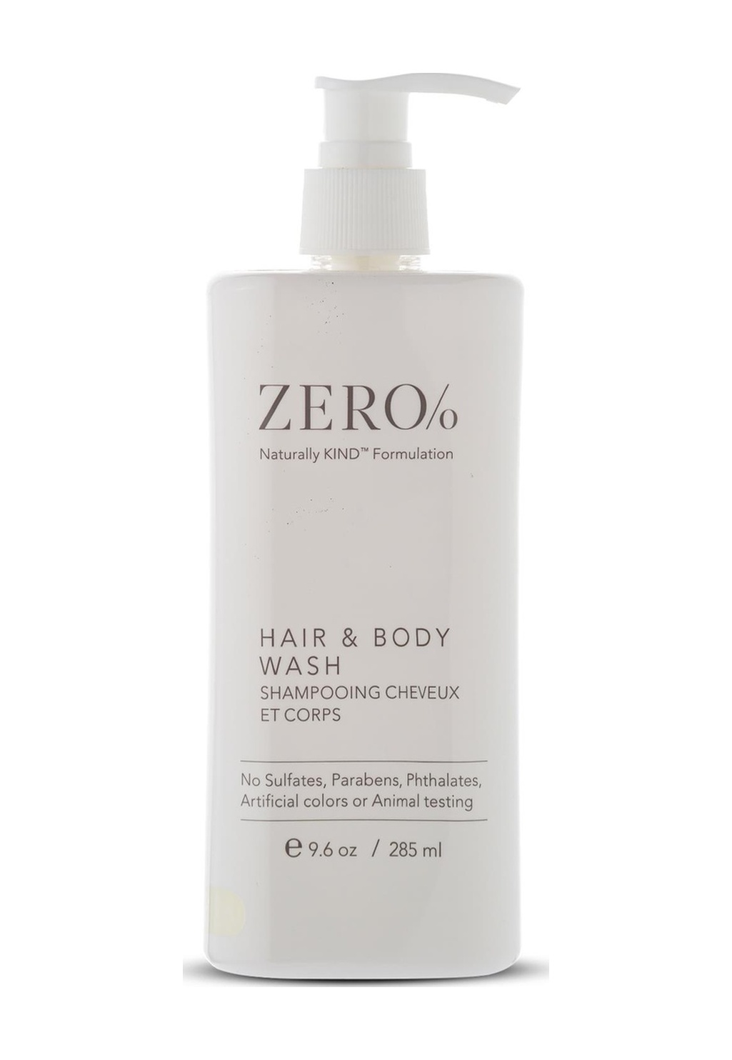 Zero/o Hair & Body Wash 285 ML Zero/o Hair & Body Wash 285 ML