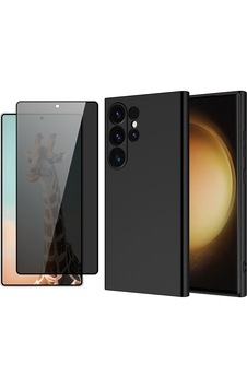 Vendas Galaxy Uyumlu S24 Ultra Kılıf Zore Mara Lansman Kapak + Parmak İzi Okumalı Hayalet Ekran Koruyucu Siyah Vendas Galaxy Uyumlu S24 Ultra Kılıf Zore Mara Lansman Kapak + Parmak İzi Okumalı Hayalet Ekran Koruyucu Siyah
