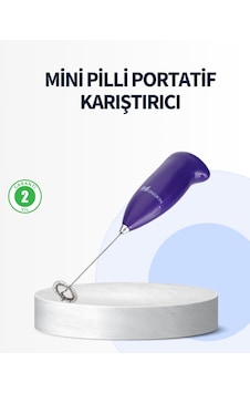 Mini Pilli Portatif Karıştırıcı Cappuccino Latte Frappe Ve Kahve Köpürtücü 0029 Mini Pilli Portatif Karıştırıcı Cappuccino Latte Frappe Ve Kahve Köpürtücü 0029