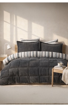 Elart West Comfort Uyku Seti Çift Kişilik 195x215 Cm Antrasit Elart West Comfort Uyku Seti Çift Kişilik 195x215 Cm Antrasit