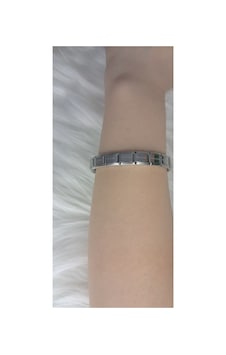Çelik Charm Silver Bileklik Silver