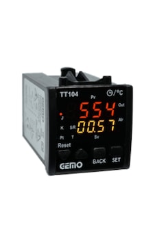 Gemo Tt104a-230vac-r ,48x48mm 110v..220vac Kontak-2a2k Zamanlı Isı Kontrol Gemo Tt104a-230vac-r ,48x48mm 110v..220vac Kontak-2a2k Zamanlı Isı Kontrol