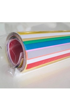Rulo Fon Kartonu 48x68 Cm 10 Renkli, 120 Gr/m², 10'lu Set Rulo Fon Kartonu 48x68 Cm 10 Renkli, 120 Gr/m², 10'lu Set
