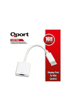 Q-dp-vga Dv Dısplay Port To Vga Dönüştürücü Q-dp-vga Dv Dısplay Port To Vga Dönüştürücü