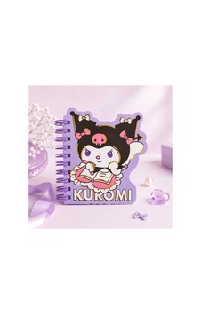 Sanrino Kuromi Spiralli Defter Çizgili Özel Kesim Mor Mini Boy 1 1 Sanrino Kuromi Spiralli Defter Çizgili Özel Kesim Mor Mini Boy 1 1