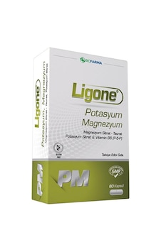 Ligone Potasyum Magnezyum 60 Kapsül X2 Adet