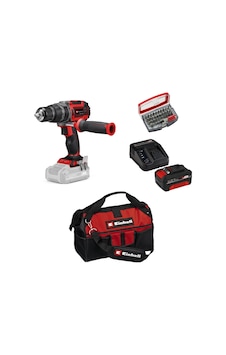 Einhell TP-CD 18/60 Li-ı Bl Solo Darbeli Akülü Vidalama + 1x4AH Akü + 32 Parça Bits Uç Seti 45/29 Kumaş Çanta Einhell TP-CD 18/60 Li-ı Bl Solo Darbeli Akülü Vidalama + 1x4AH Akü + 32 Parça Bits Uç Seti 45/29 Kumaş Çanta