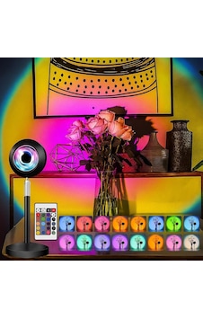 Rgb Sunset Gün Batımı Projektör, 16 Renk Modlu, Led Ambiyans Işığı, Hd Kristal Lens, 360 Döner Başlık, Uzaktan Kumandalı, Ayarlanır Parlaklık, Fotoğraf Ve Sosyal Medya İçin Dekoratif Lamba Sku: Zeus AÇIK GRİ KAHVE KARIŞIMI Rgb Sunset Gün Batımı Projektör, 16 Renk Modlu, Led Ambiyans Işığı, Hd Kristal Lens, 360 Döner Başlık, Uzaktan Kumandalı, Ayarlanır Parlaklık, Fotoğraf Ve Sosyal Medya İçin Dekoratif Lamba Sku: Zeus AÇIK GRİ KAHVE KARIŞIMI